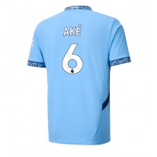 Manchester City Nathan Ake #6 Hjemmedrakt 2024-25 Kortermet